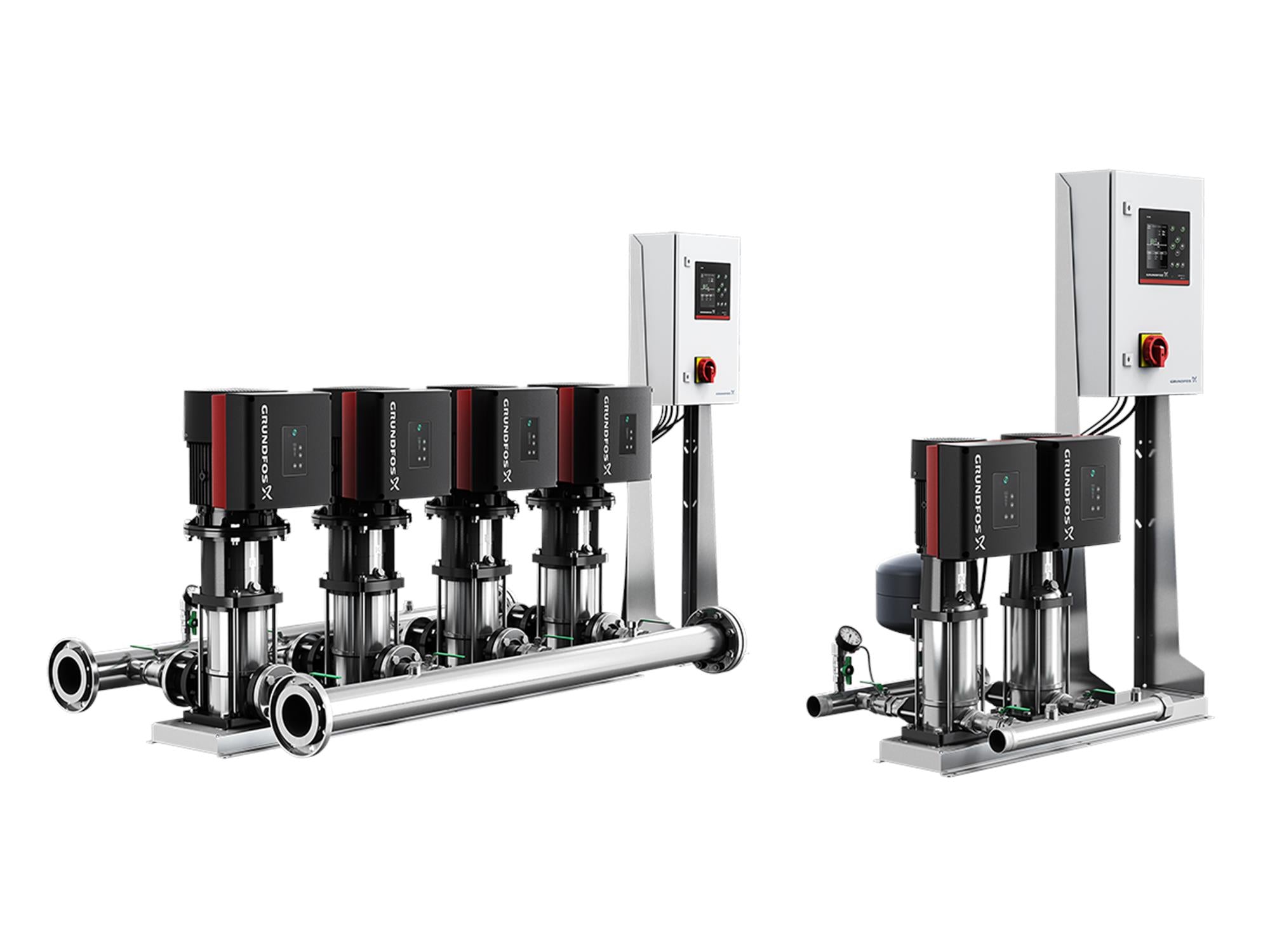 Grundfos 99633589, Hydro MPC-E 2 CRE5-5 UJ D-A-A-HV Pressure Boosting System