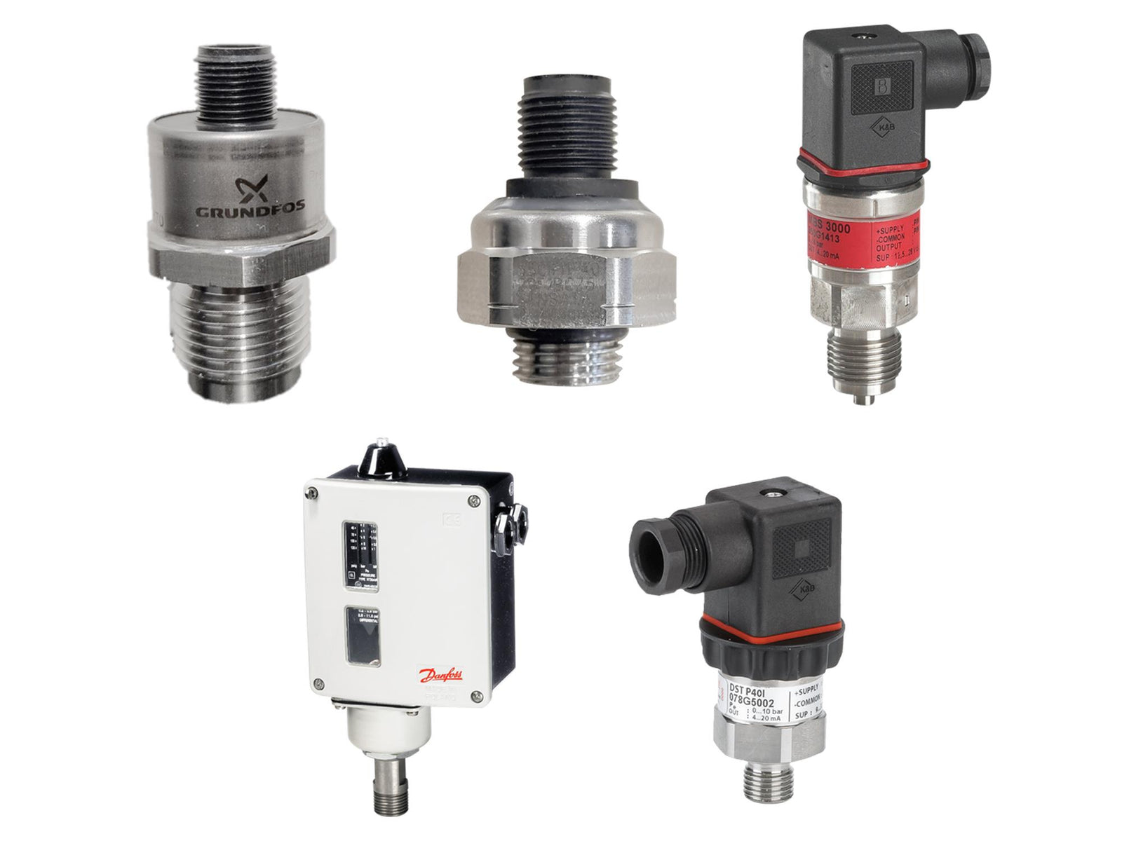 Grundfos 99970238, Pressure Transmitter ISP44 0-362p 1/4" N 4-20 M12
