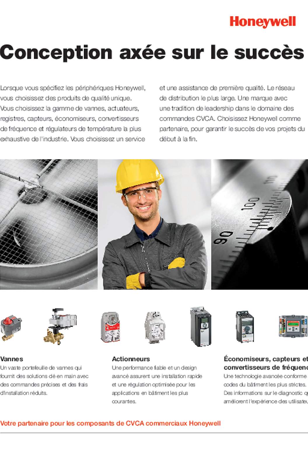 Honeywell Engineered for Success - Variable Frequency Drives (French) Sell Sheet