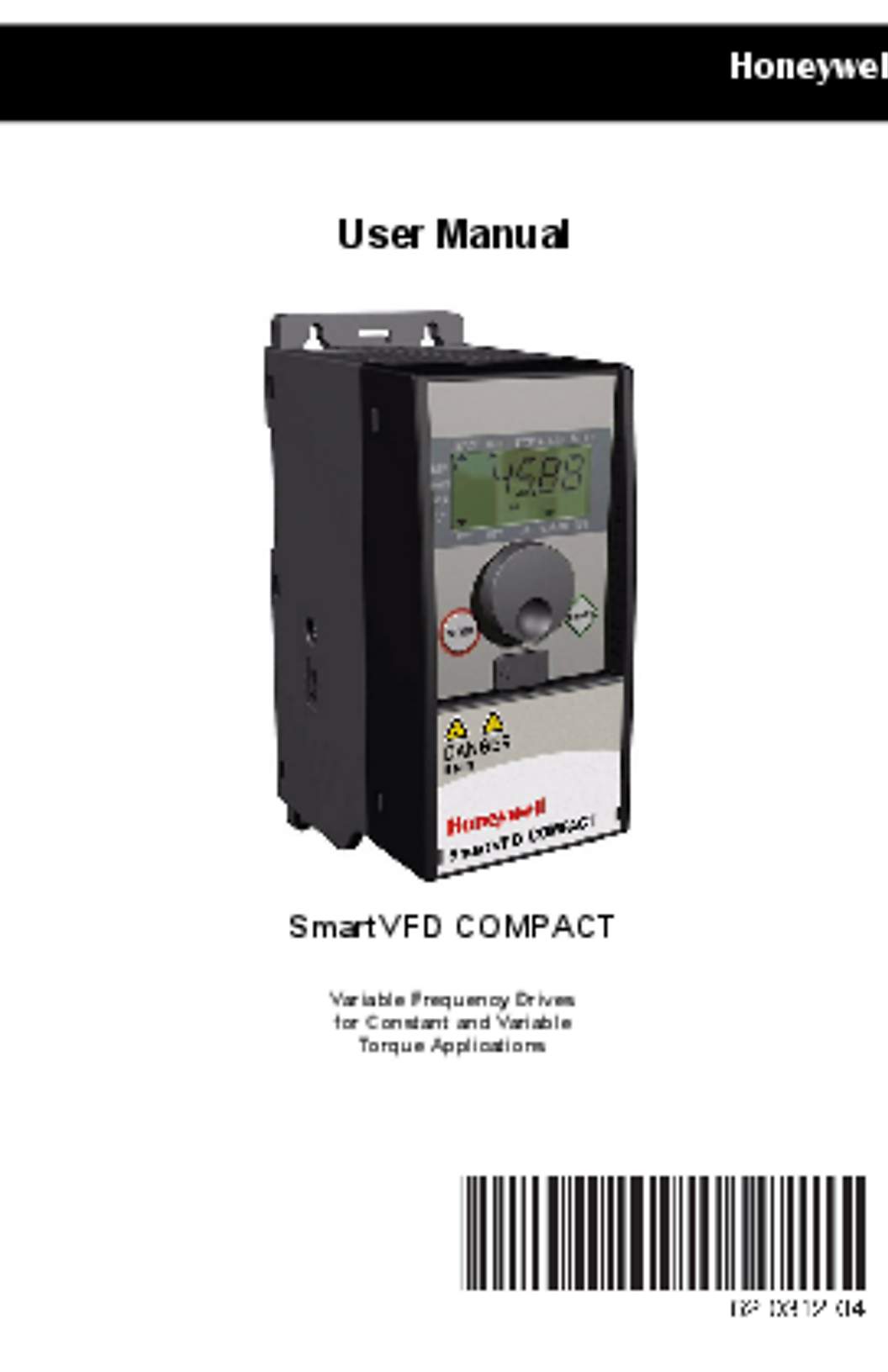 Honeywell 62-0312—04 - SmartVFD COMPACT