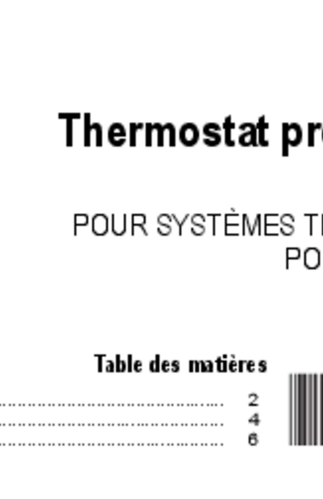 Honeywell 63-2604F-01 - Thermostat programmable T7350