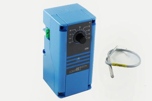Johnson Controls A350BA-1, SPDT Temperature Control 24V -34 to 55°C with Bulb Sensor