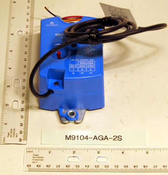 Johnson Controls M9104-AGA-2S 24V NSR FLTG Actuator, 35# Force, 60 Sec