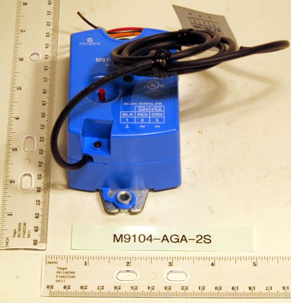 Johnson Controls M9104-AGA-2S 24V NSR FLTG Actuator, 35# Force, 60 Sec