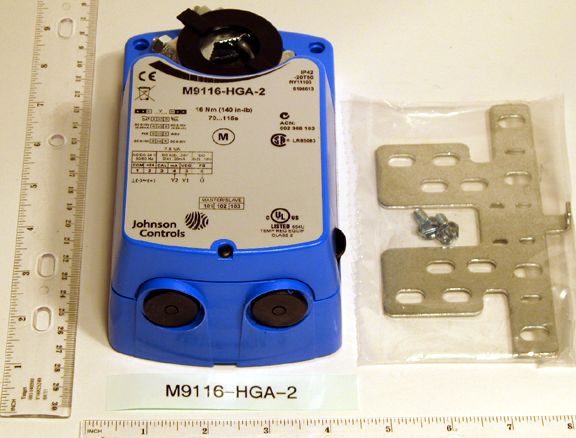 Johnson Controls M9116-HGA-2 Actuator, 24V, 140in-lb, 0-10VDC/4-20mA