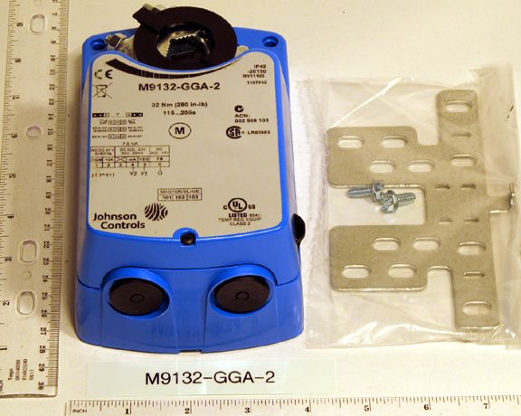 Johnson Controls M9132-GGA-2 Proportional Actuator, 280 in-lbs, 0-10VDC NSR