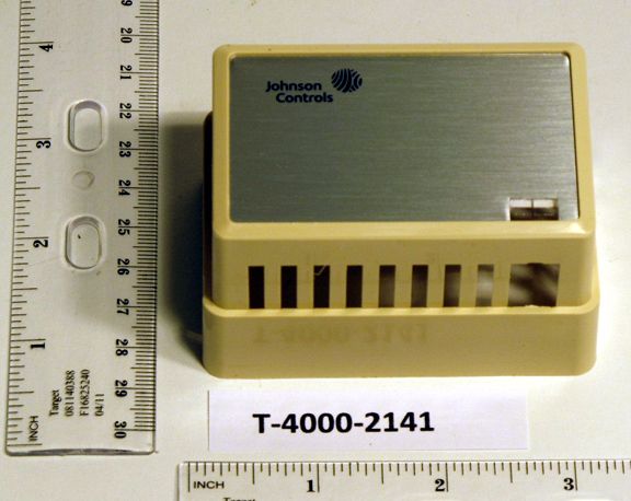 Johnson Controls T-4000-2141 Beige Plastic Cover, Horizontal Set Point Thermostat