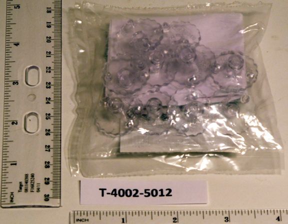Johnson Controls T-4002-5012 Clear Plastic Knob with Screw