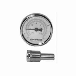 Johnson Controls T-5500-1052 Temperature Sensor, 0/100F Range, 3.5" Probe Length, 1/8"NPT