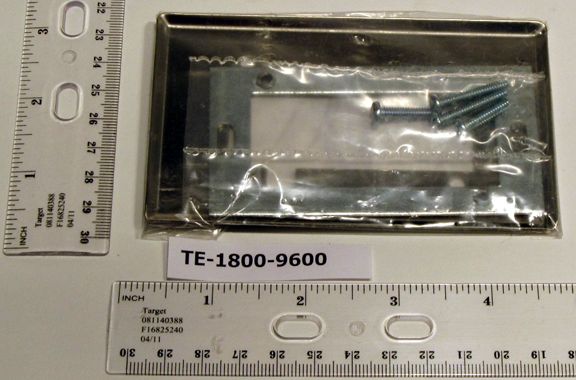 Johnson Controls TE-1800-9600 Wallplate Cover Kit, 4000 Series