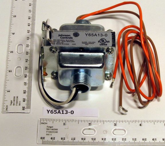 Johnson Controls Y65A13-0 120V to 24V Transformer, Foot Mount
