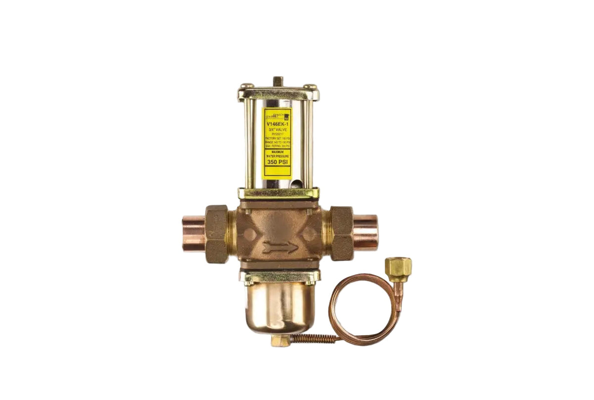 Johnson Controls V146GK1-001, 3/4" Universal Water Regulating Valve 200-400#