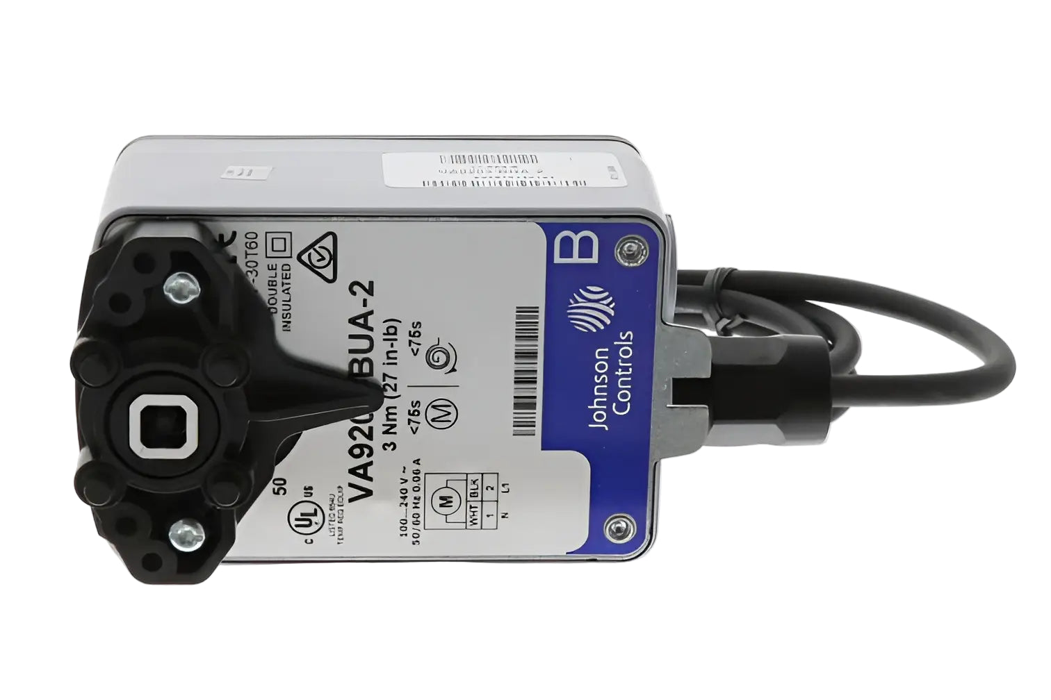 Johnson Controls VA9203-BUA-2 85-264V SR Actuator, 75s Response Time