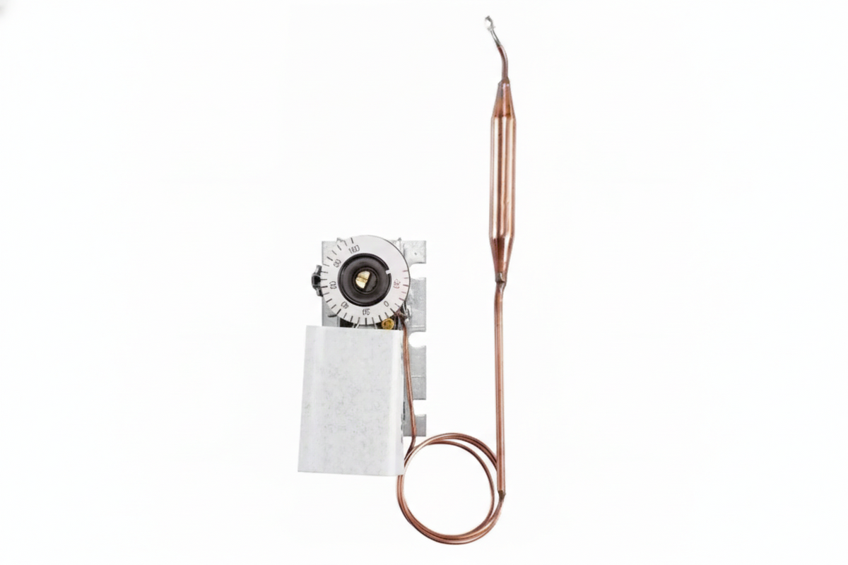 Johnson Controls A19AGC-42, Temperature Control, 20/90F Range, 6' Capillary Tube Length