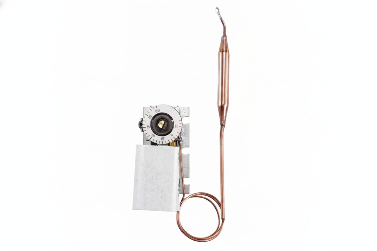 Johnson Controls A19AGC-42, Temperature Control, 20/90F Range, 6' Capillary Tube Length