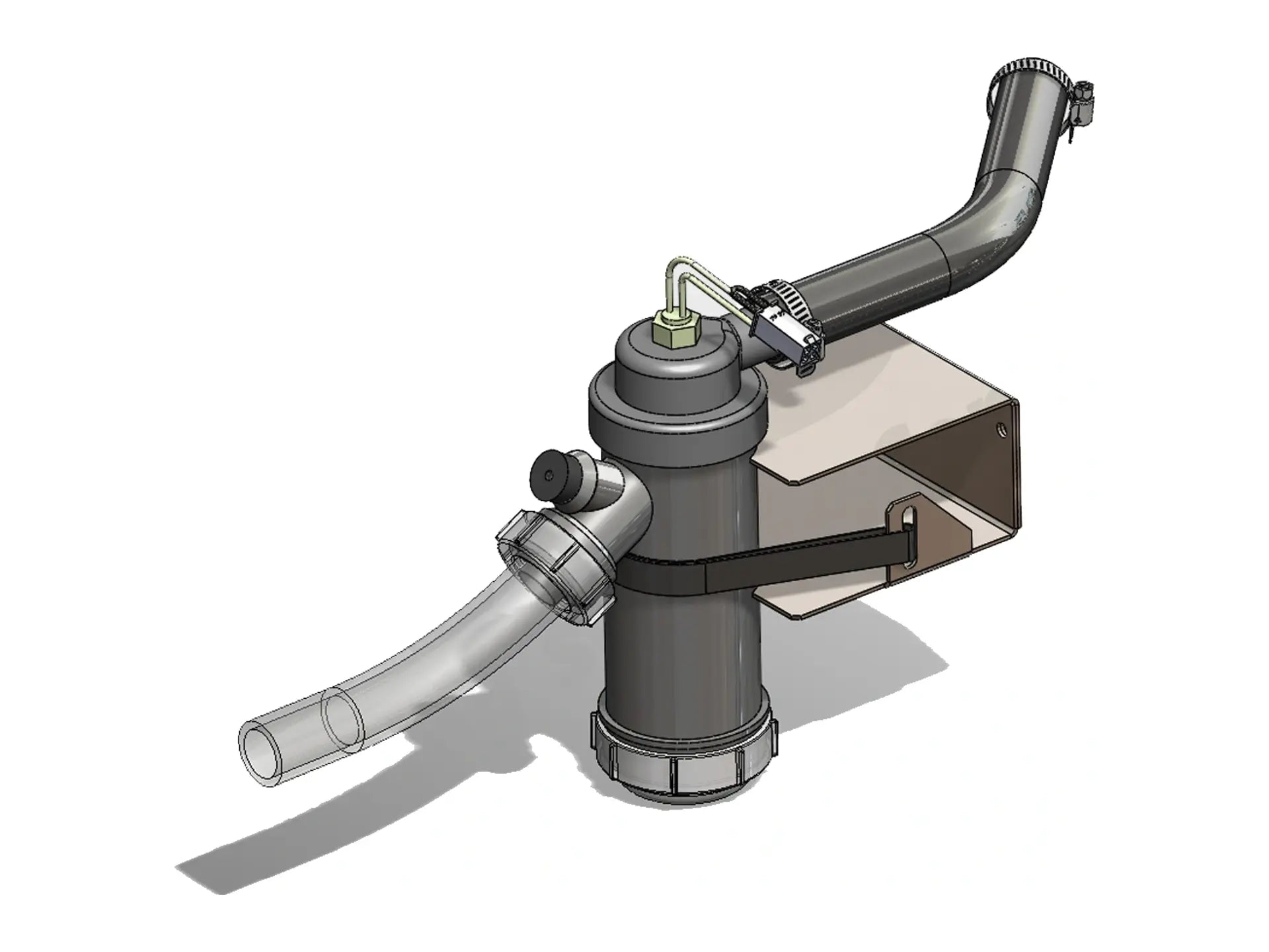 Laars 20N2010, Condensate Trap Assembly