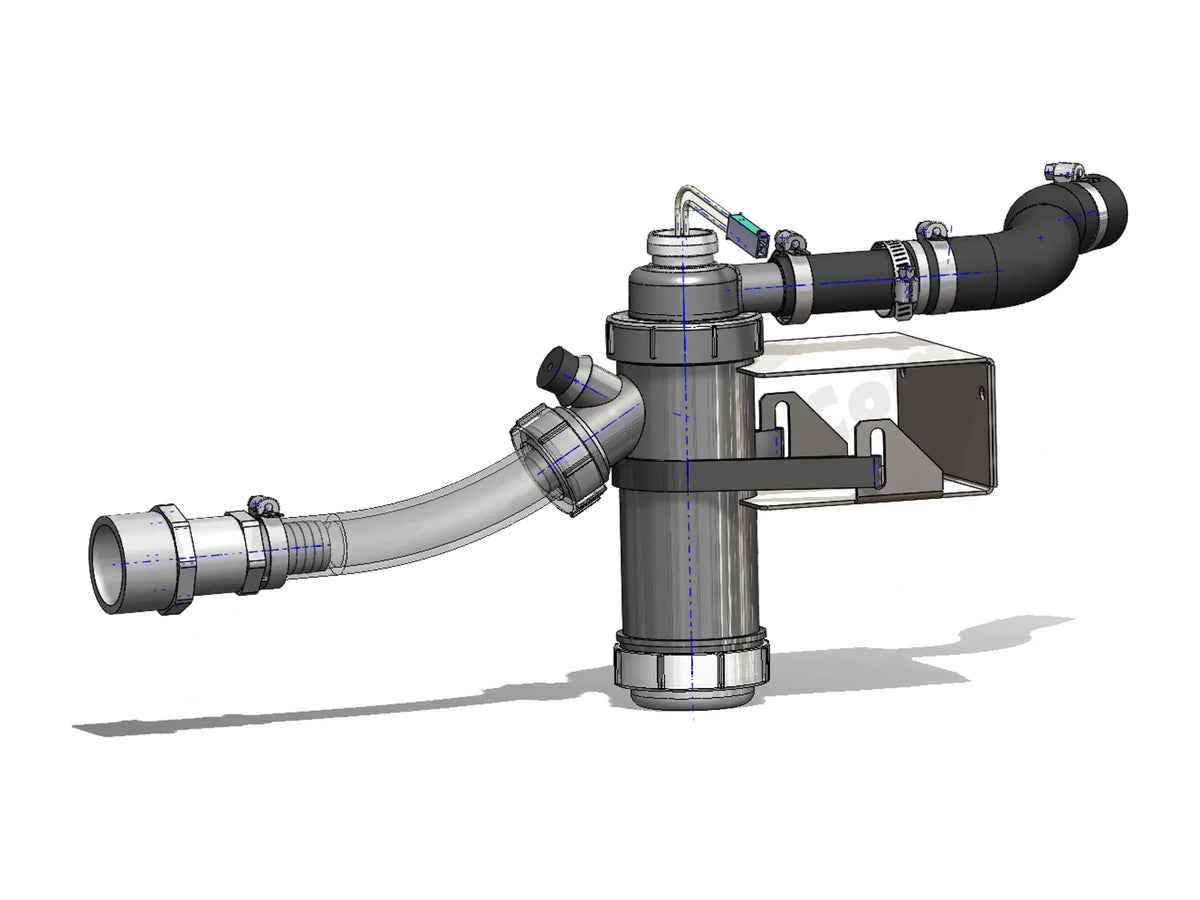 Laars 40N2010, Condensate Trap Assembly