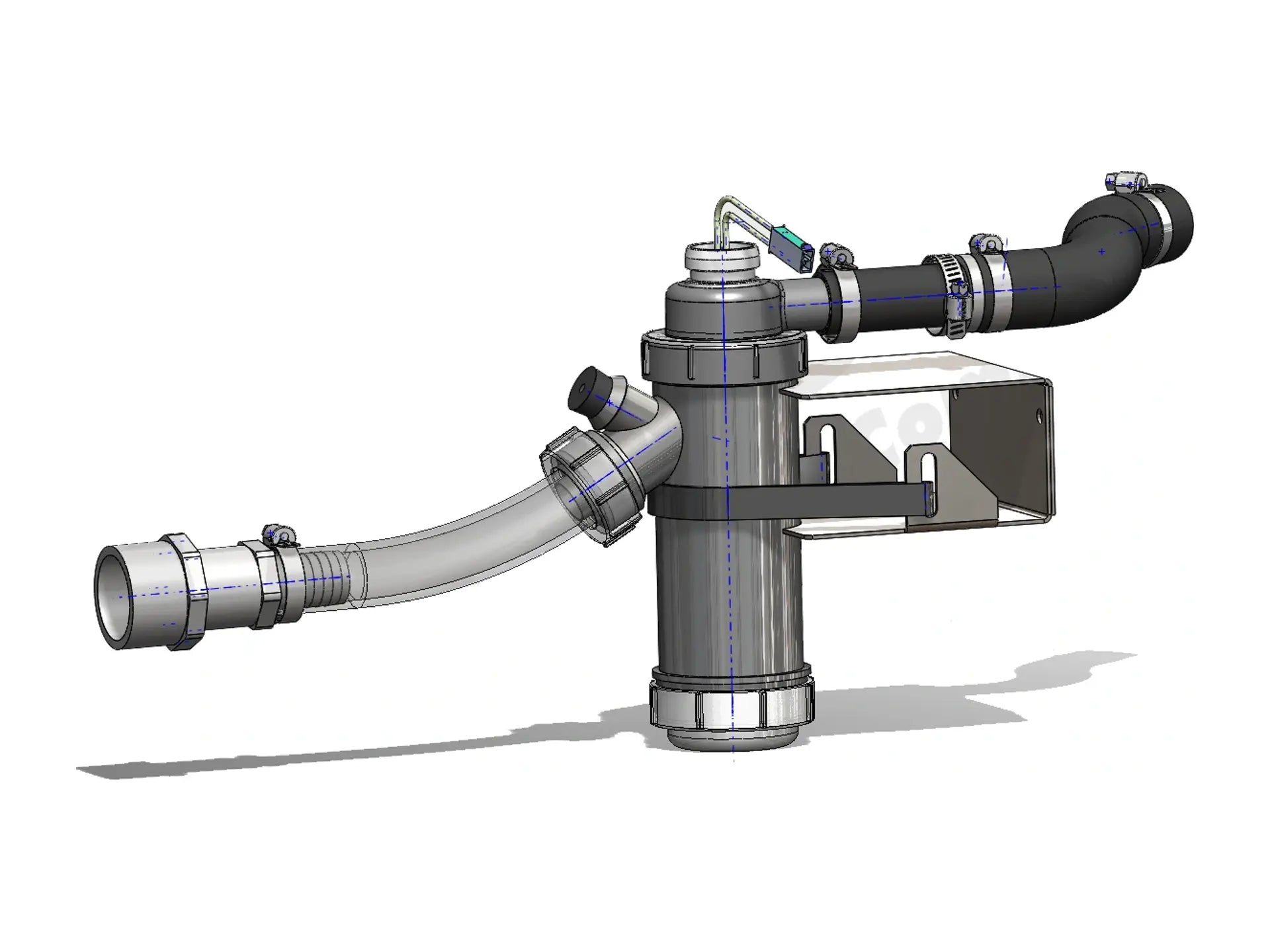 Laars 40N2010, Condensate Trap Assembly