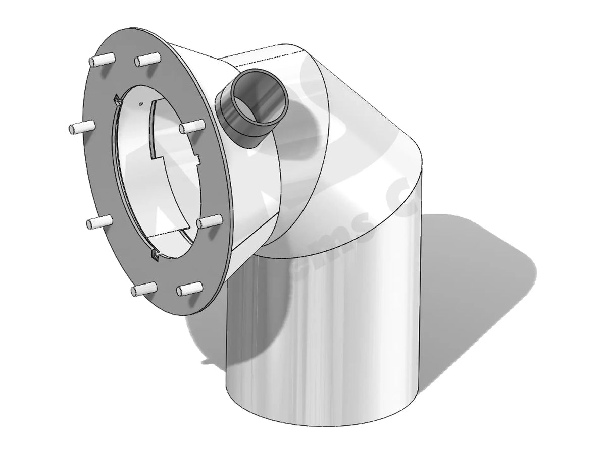 Laars 40N5069, Gas/Air Intake Management Pipe