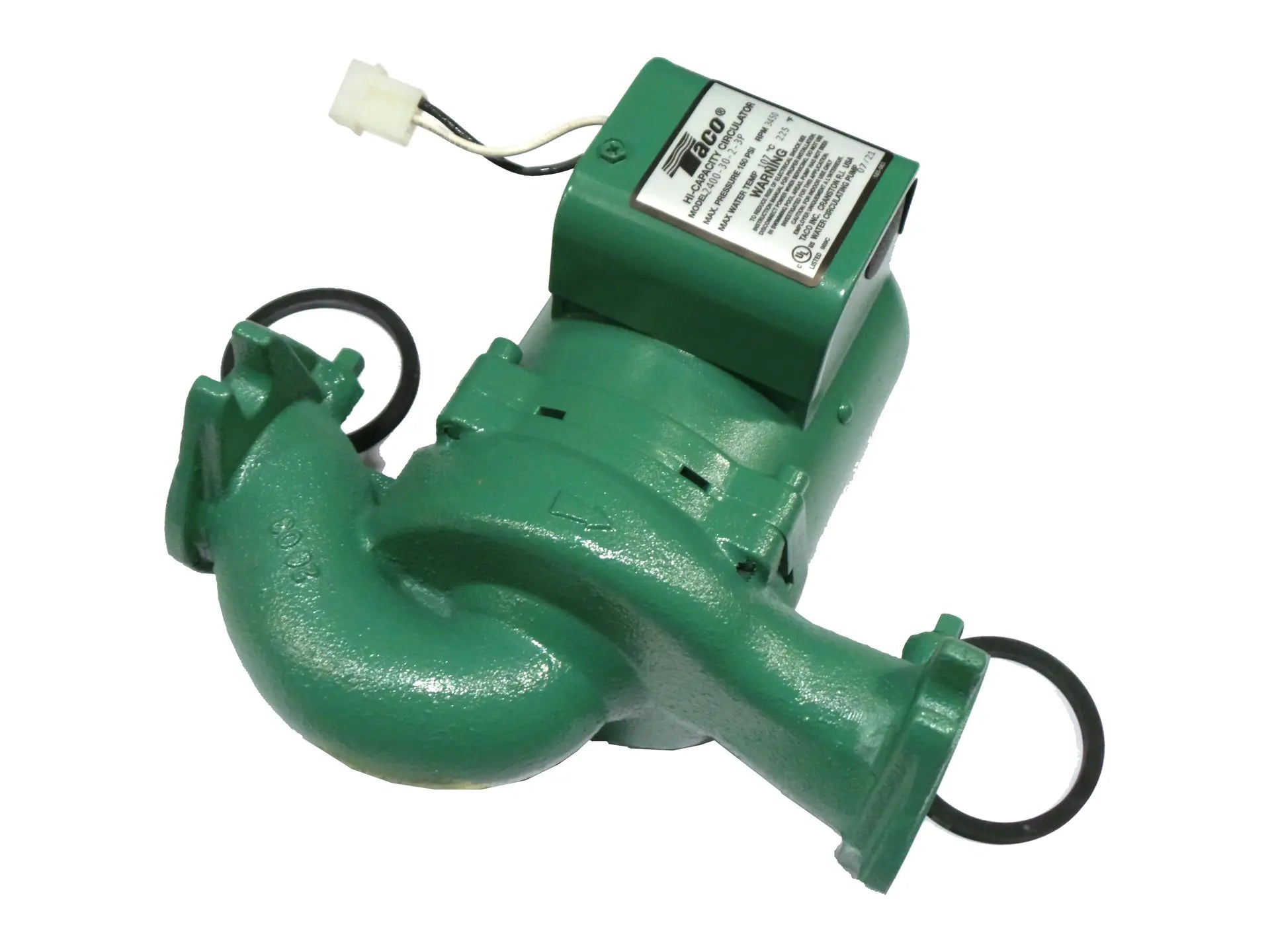 Laars A0076805, 1/6 HP 115 V Single Phase at 60 Hz Iron Pump