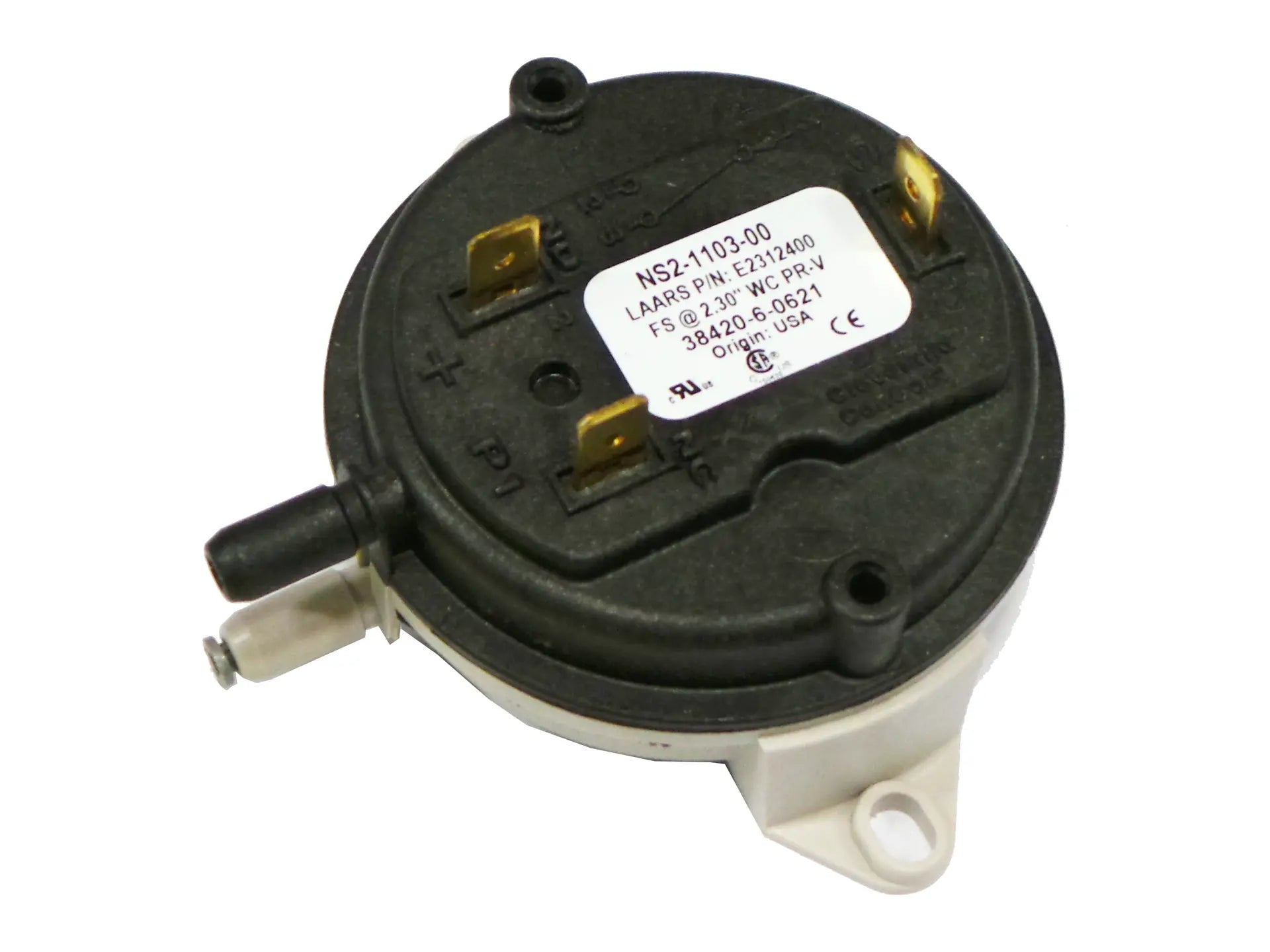 Laars E2312400, 2.30 Water Column Pressure Switch