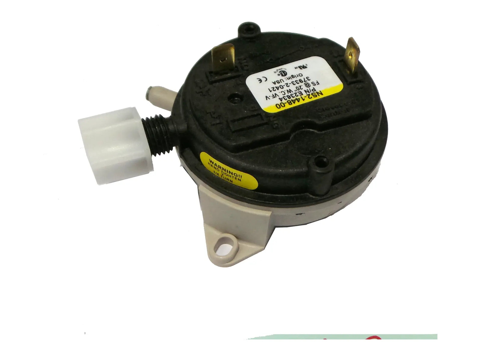 Laars E2363400, Air/Gas Pressure Switch Single Pole Normally Open