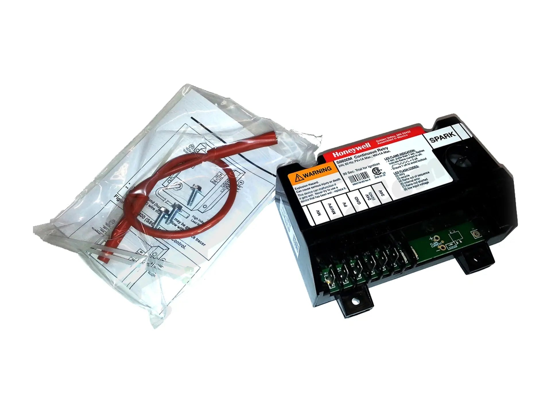 Laars R0011900, 24V Natural Gas Continuous Try Ignition Module