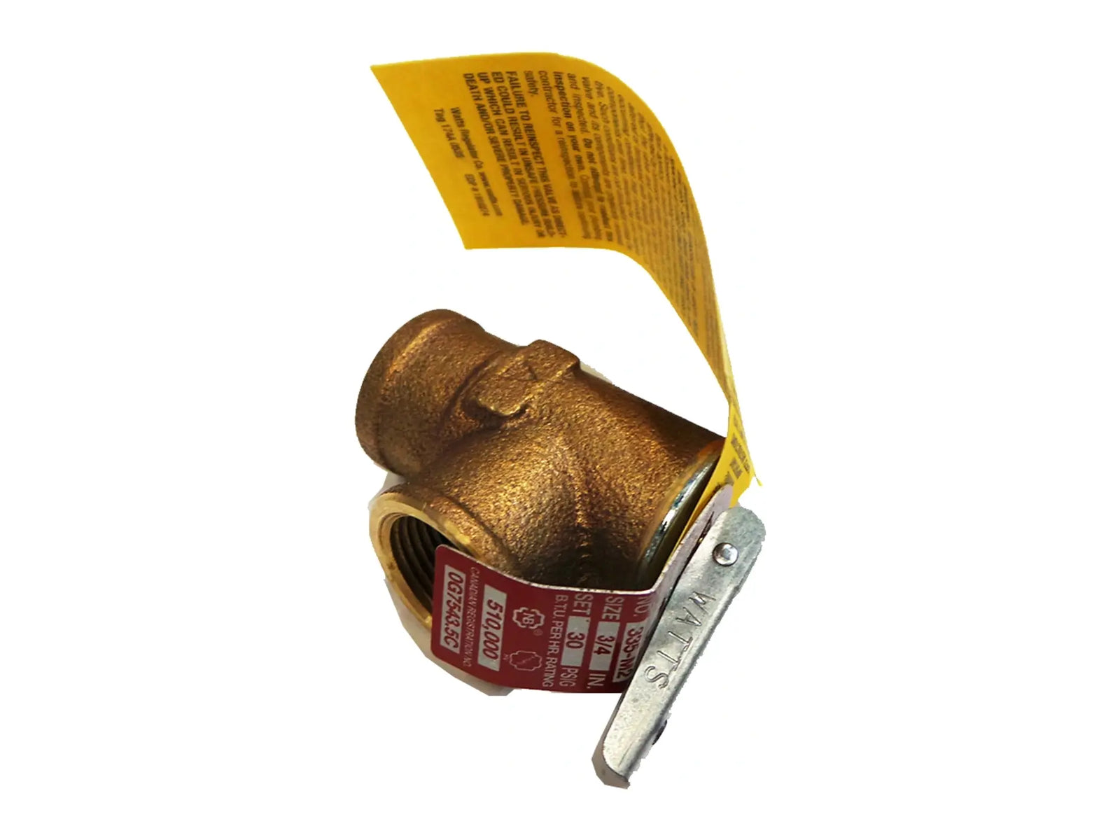Laars R0061400, 3/4 Inch 30 PSI Relief Valve