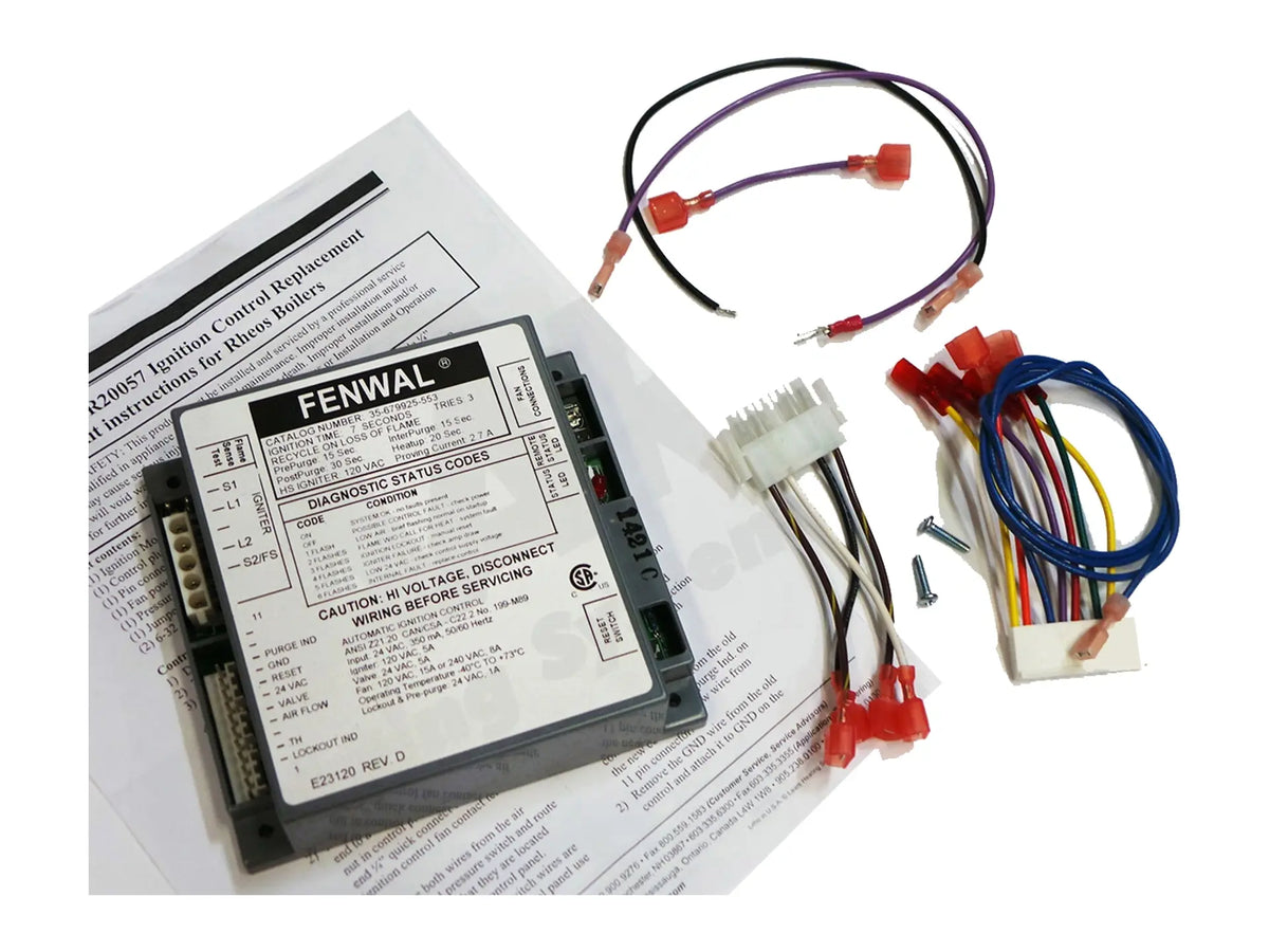 Laars R2005700, Non-CSD-1 Ignition Control