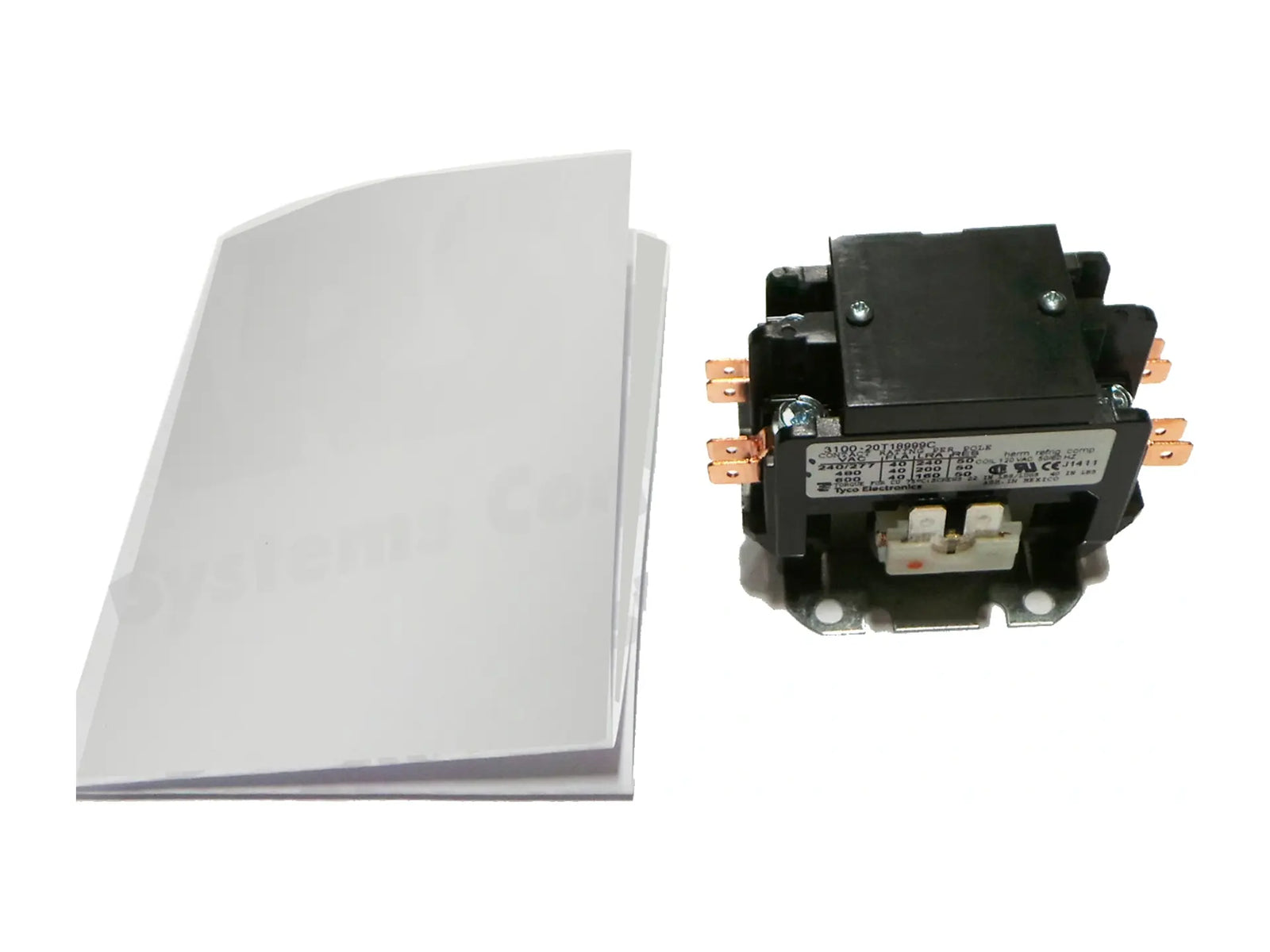 Laars R2014200, DPST Relay with 120V Coil
