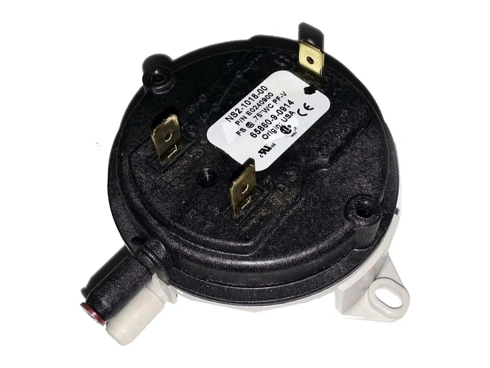 Laars RE0240900, 0.75 Water Column SPDT Pressure Switch