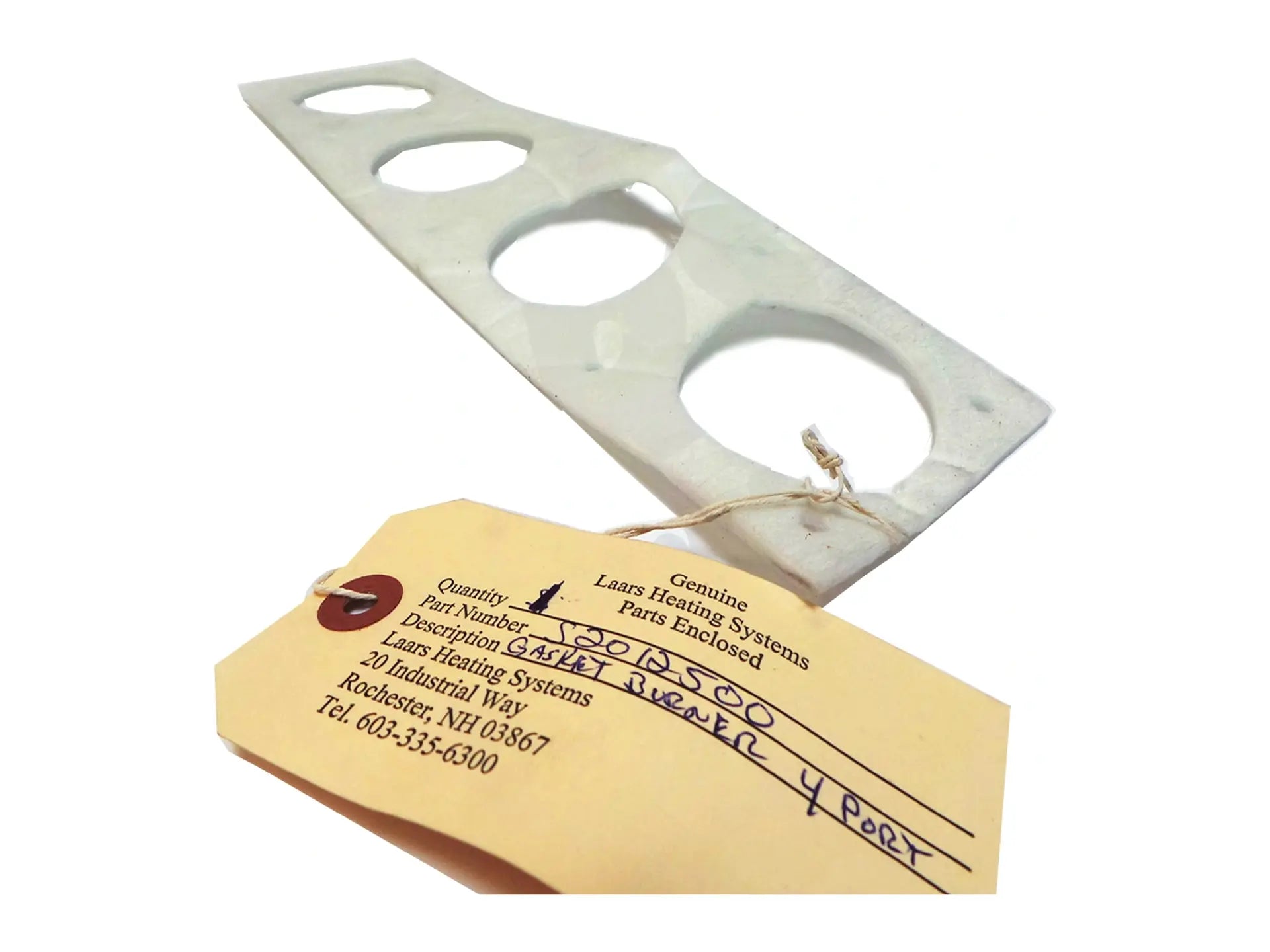 Laars S2012500, 4-Port Burner Gasket