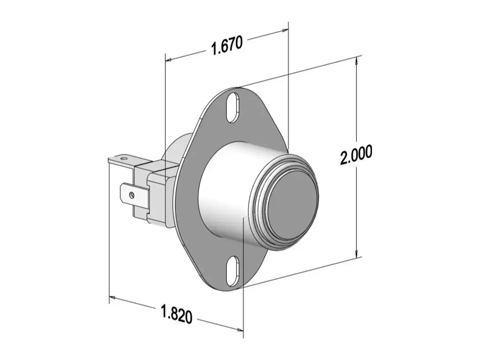 Lennox 100079-03, Limit Control 205°F