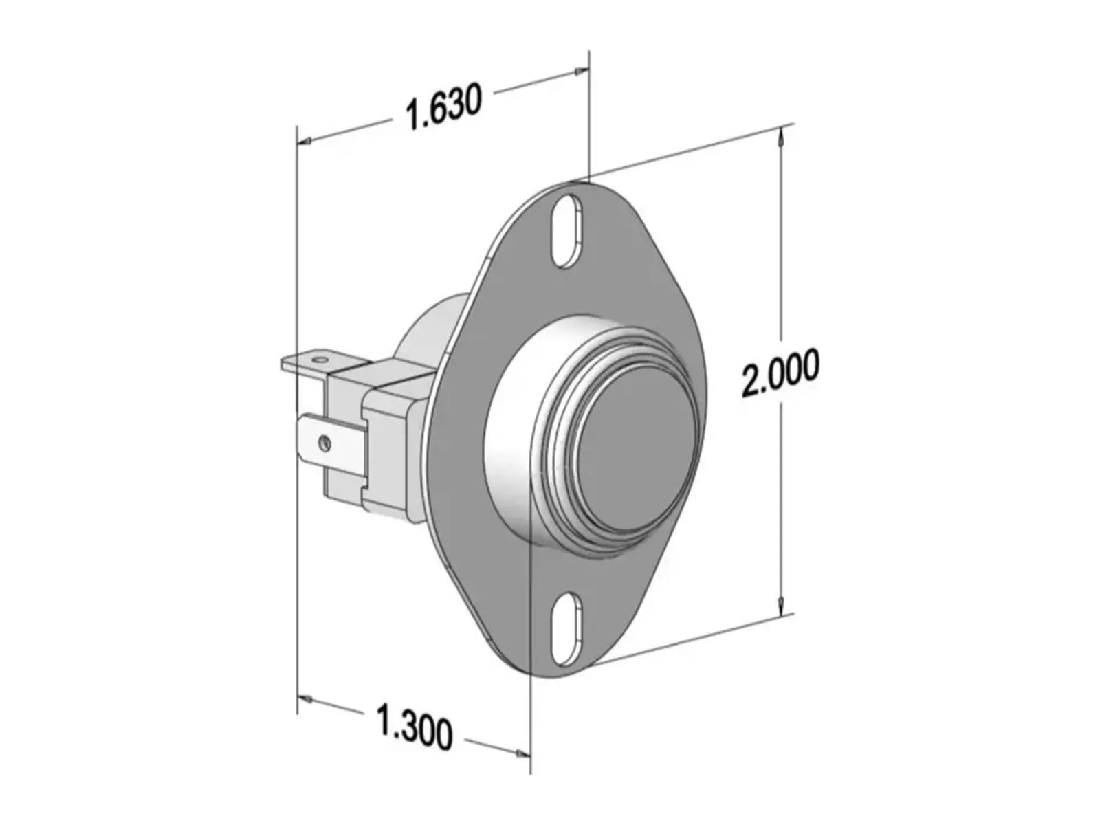 Lennox 10M6601 (60T DT208755), Limit Control Grey