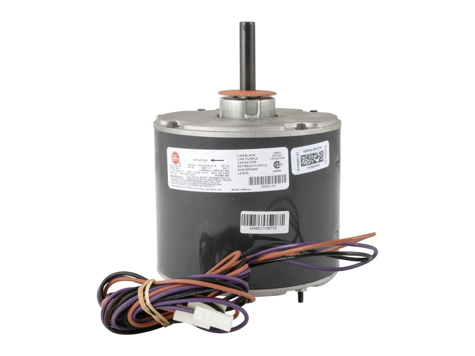 Lennox 10W17 208/230V1Ph, 1/4HP, 825RPM Motor