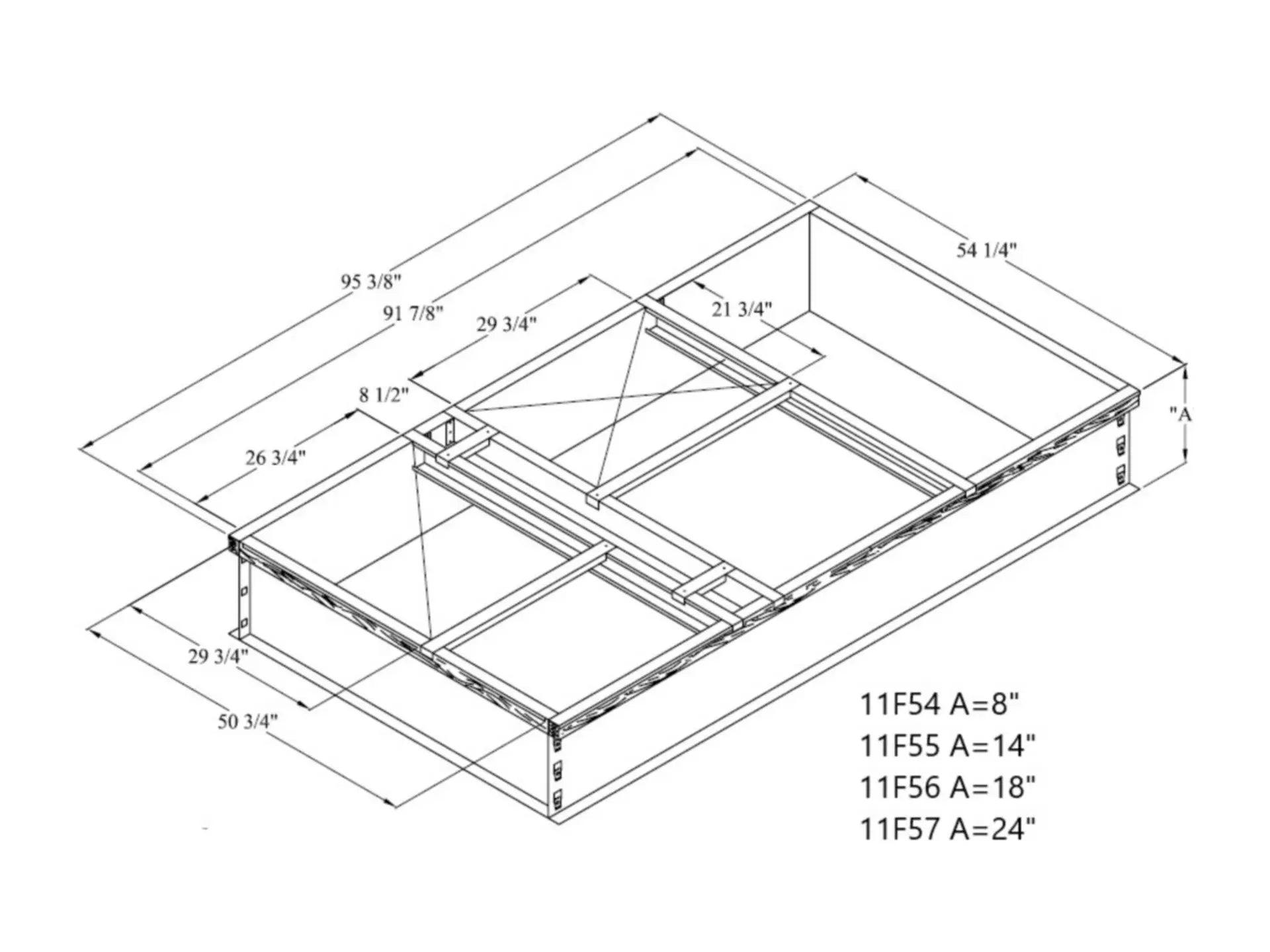 Lennox 11F55, 14 Downflow Hybrid Curb