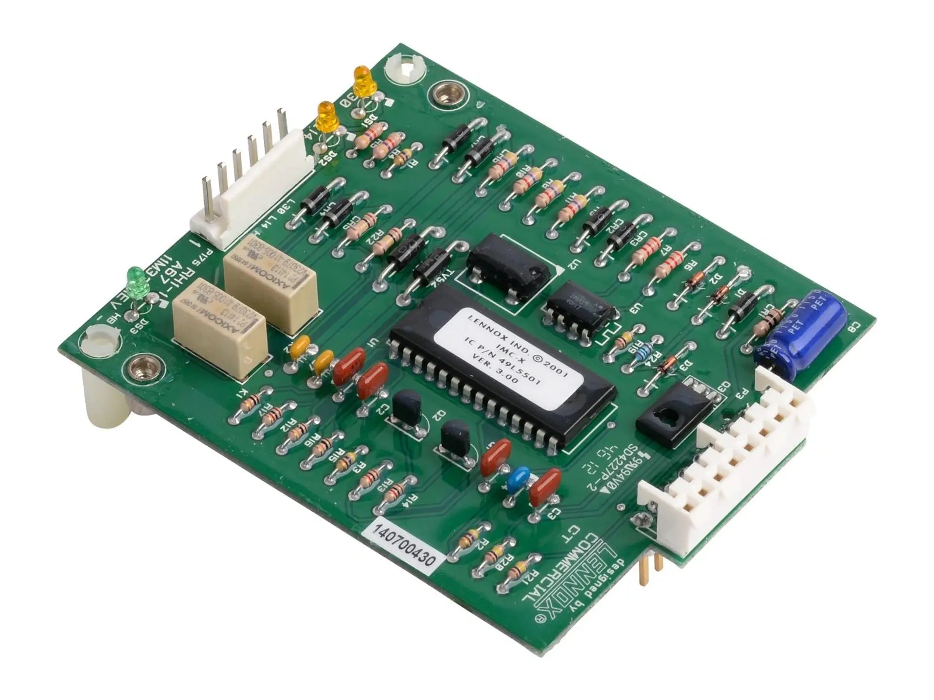 Lennox 11M33 Control Board for Reheat and Humidification
