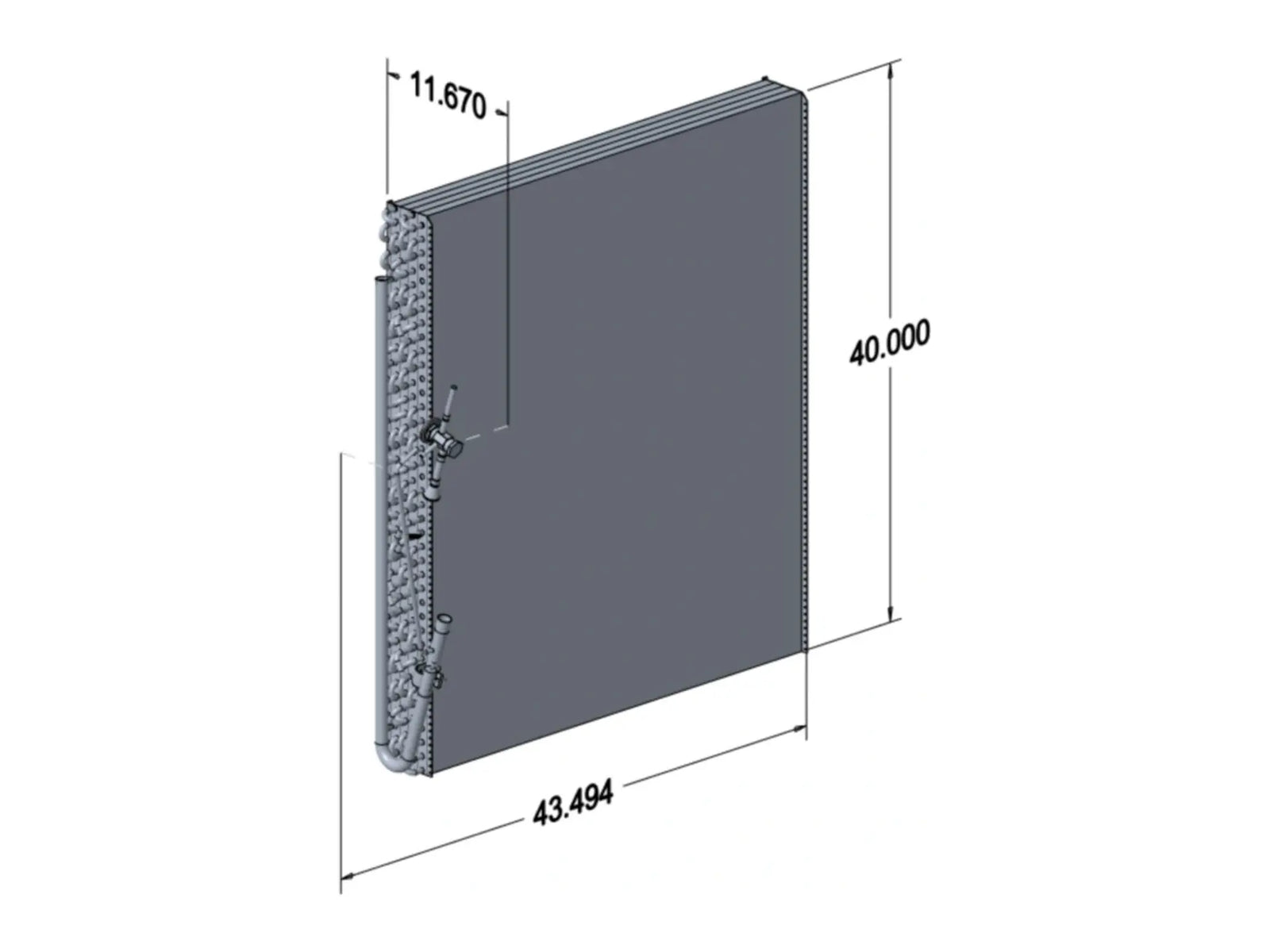 Lennox 12F14, Indoor Coil Assembly