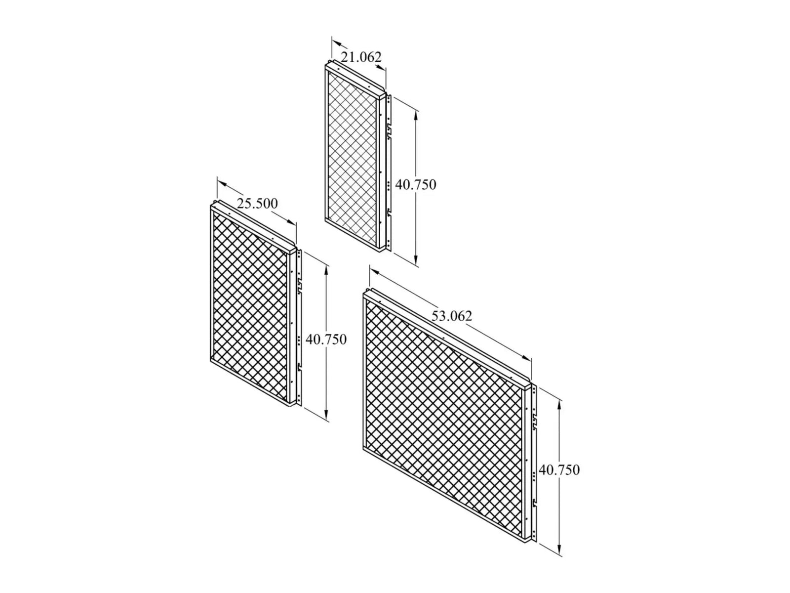 Lennox 13T05 Mesh Hail Coil Guard