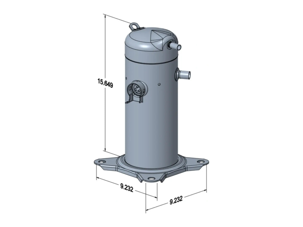 Lennox 13X02, 230V 1-Phase 23500 BTU R410A Scroll Compressor