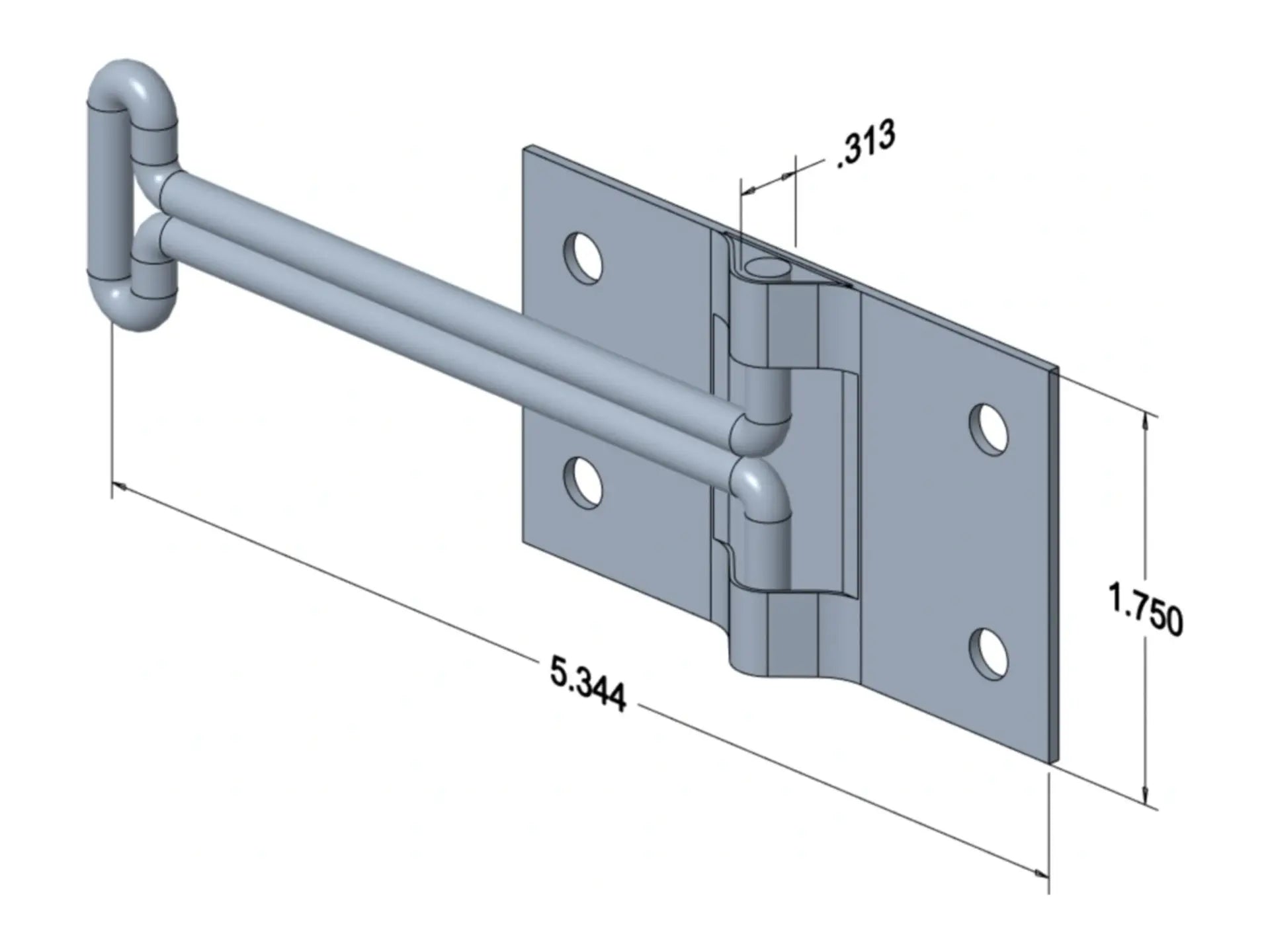 Lennox 14K01, Cabinet Latch