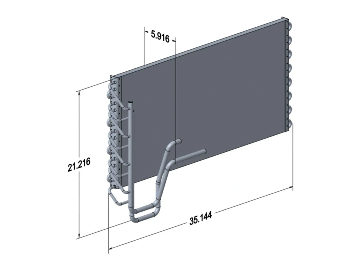 Lennox 16M80, Evaporator Coil