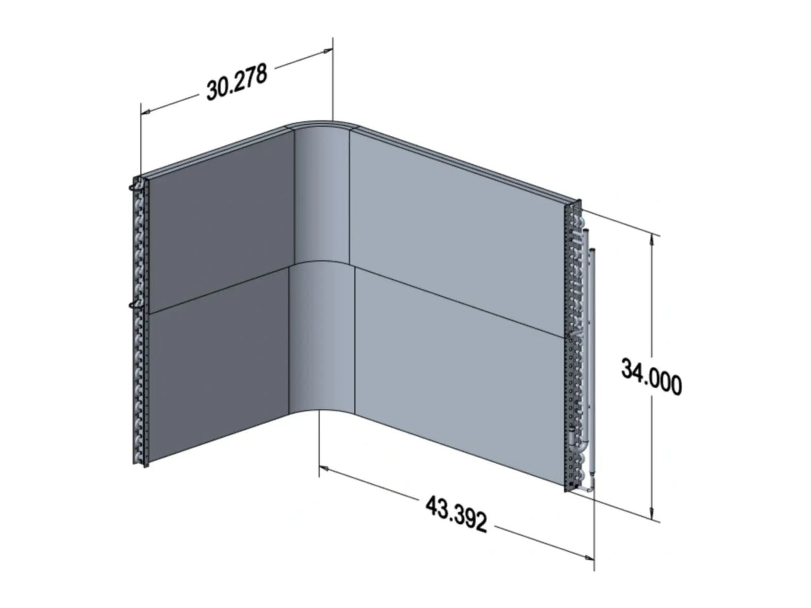 Lennox 16W30, Condenser Coil