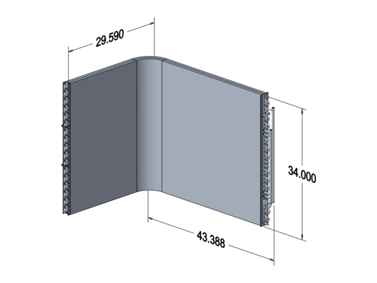 Lennox 16W31, Condenser Coil