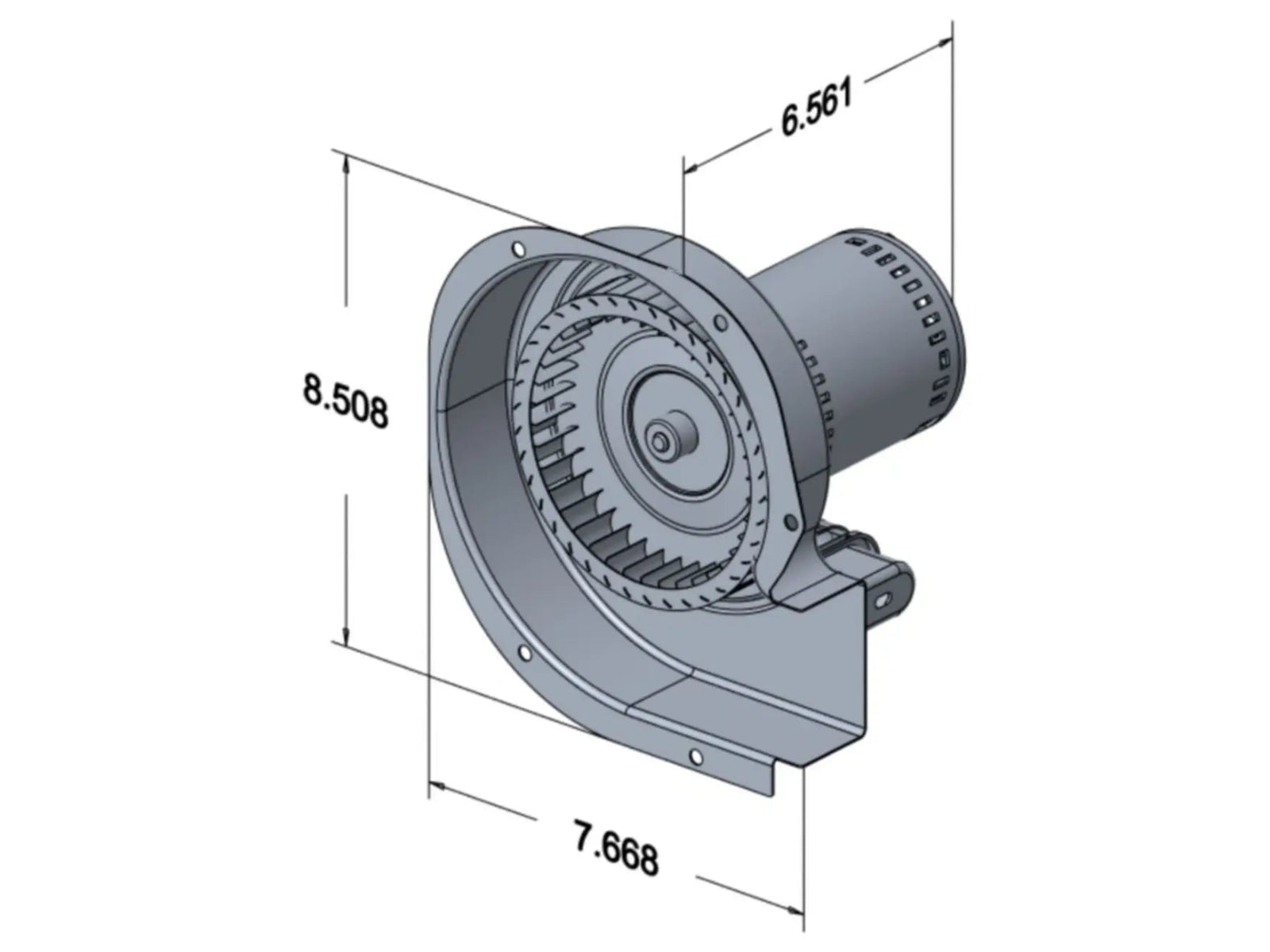 Lennox 16X30, 208-230V Combustion Air Blower 2 Speed
