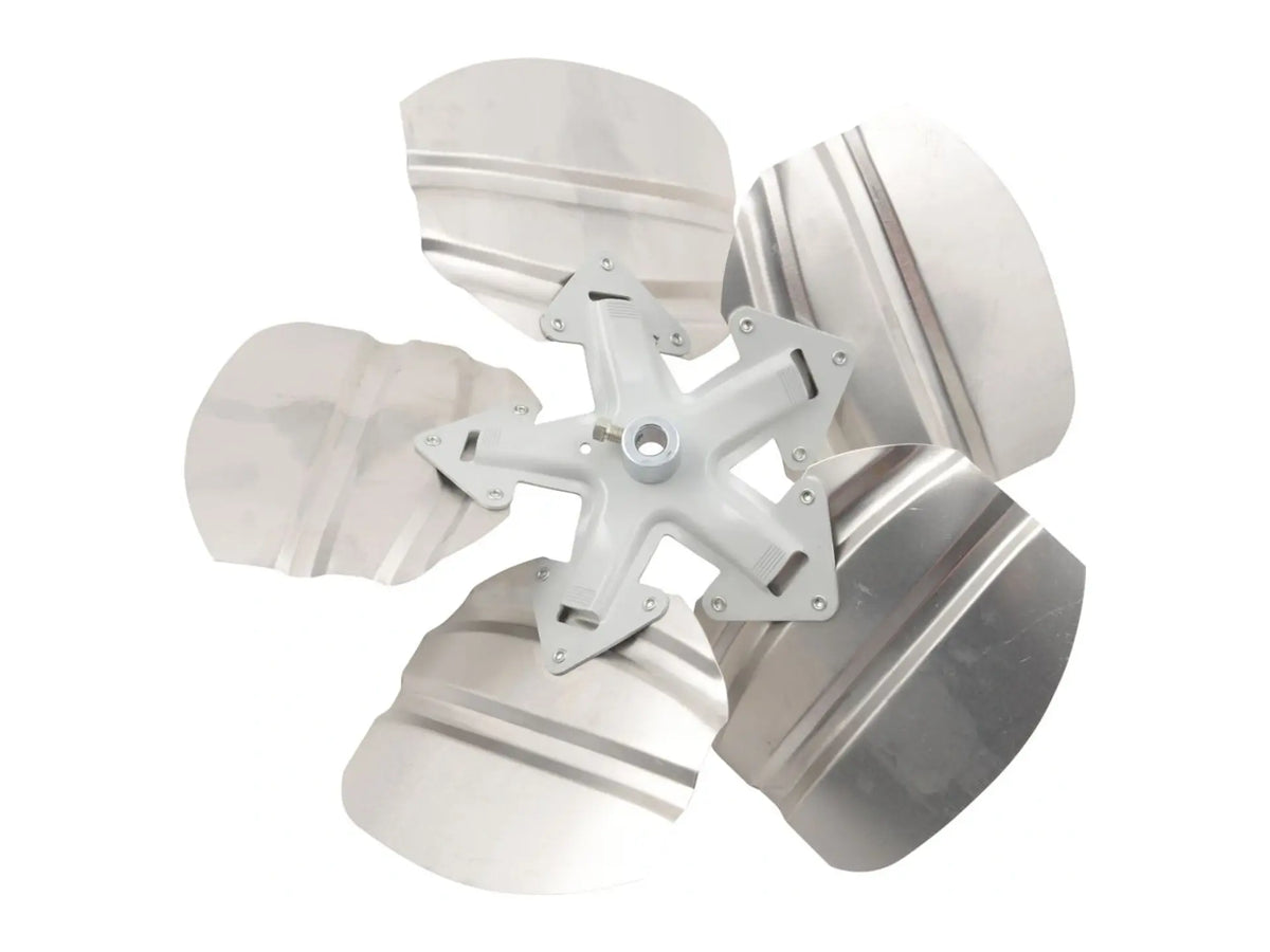 Lennox 17J62 16"dia Fan, CW Rotation, 34deg Pitch Angle, Half-Inch Bore and Five Blades