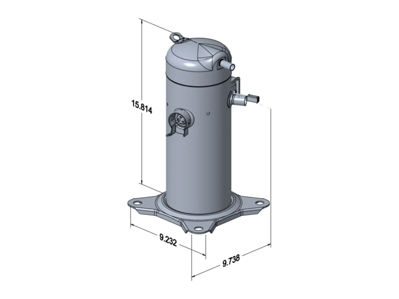 Lennox 18P17, 106144-05 Compressor