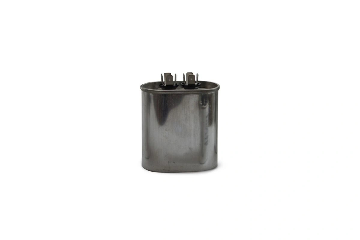 Lennox 19J07, 7.5 MFD 440V Oval Run Capacitor
