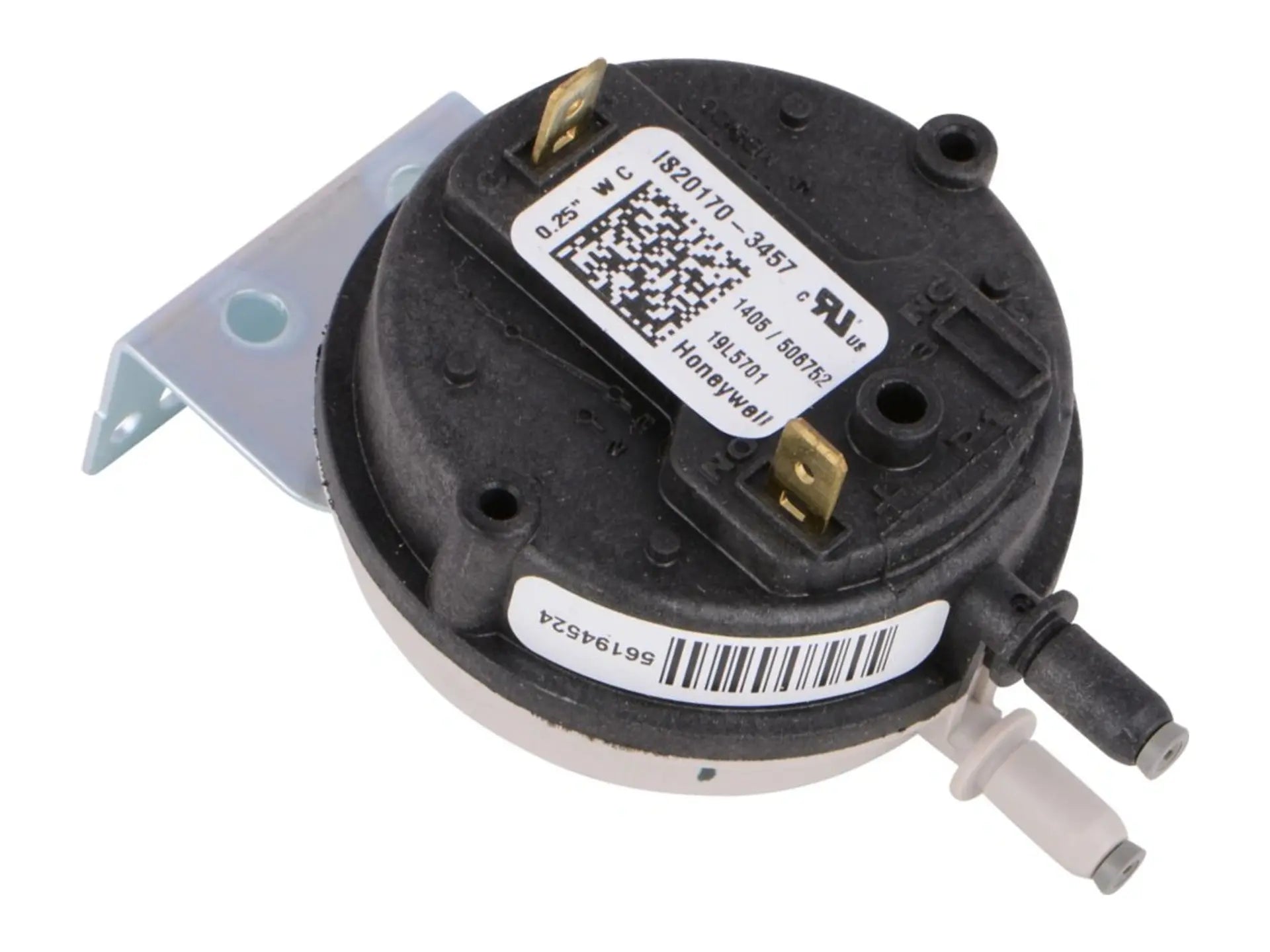 Lennox 19L57 .25"wc SPST Pressure Switch