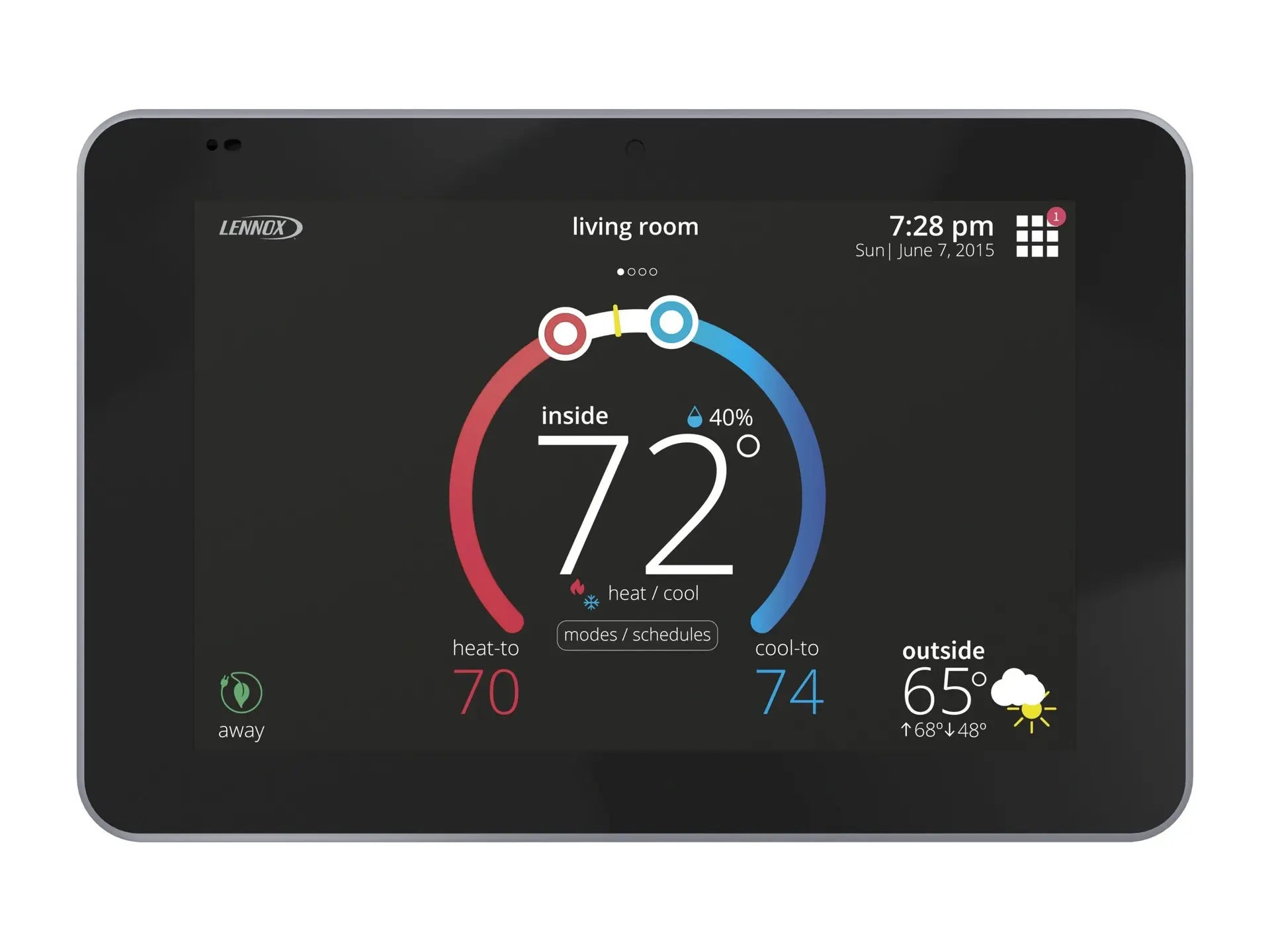 Lennox 19V30 iComfort WiFi Thermostat